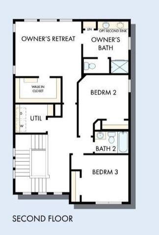 2072 Ten Point Drive Charleston, SC 29492 - Photo 49 of 50 Floor Plan 2nd Floor Snyder