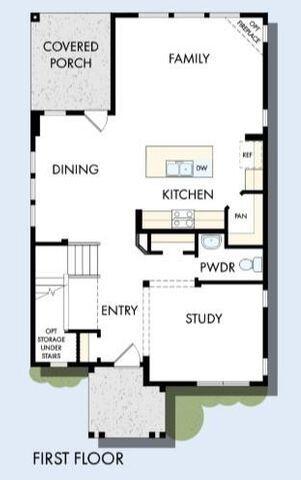 2072 Ten Point Drive Charleston, SC 29492 - Photo 50 of 50 Floor Plan First Floor Snyder