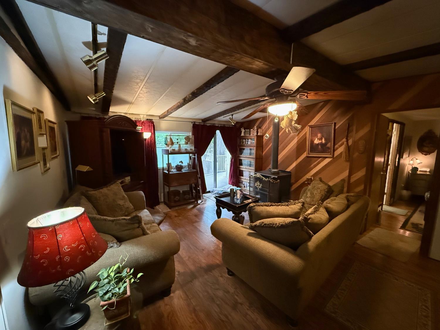 6538 Perry Road Magalia, CA 95954 - Photo 25 of 39 a living room with furniture and a fireplace