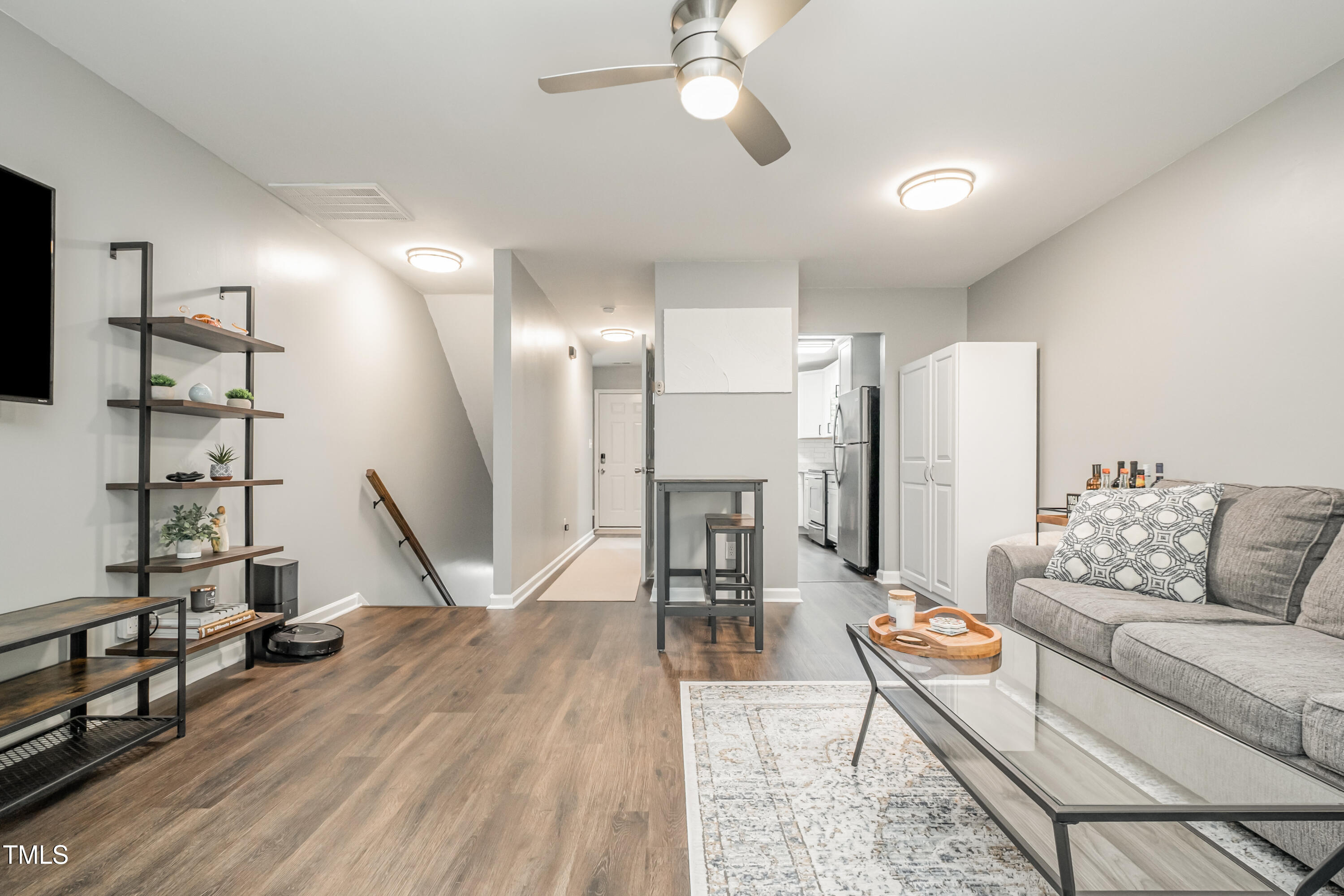 932 South 5th Street Mebane, NC 27302 - Photo 13 of 29 a living room with furniture and a wooden floor