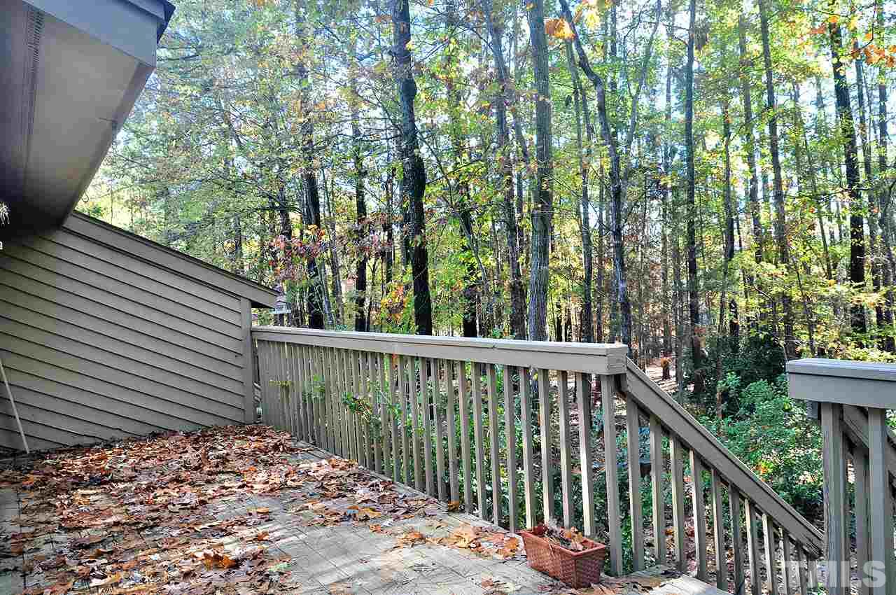 6 Pinnacle Road Durham, NC 27705 - Photo 20 of 24 a balcony with trees