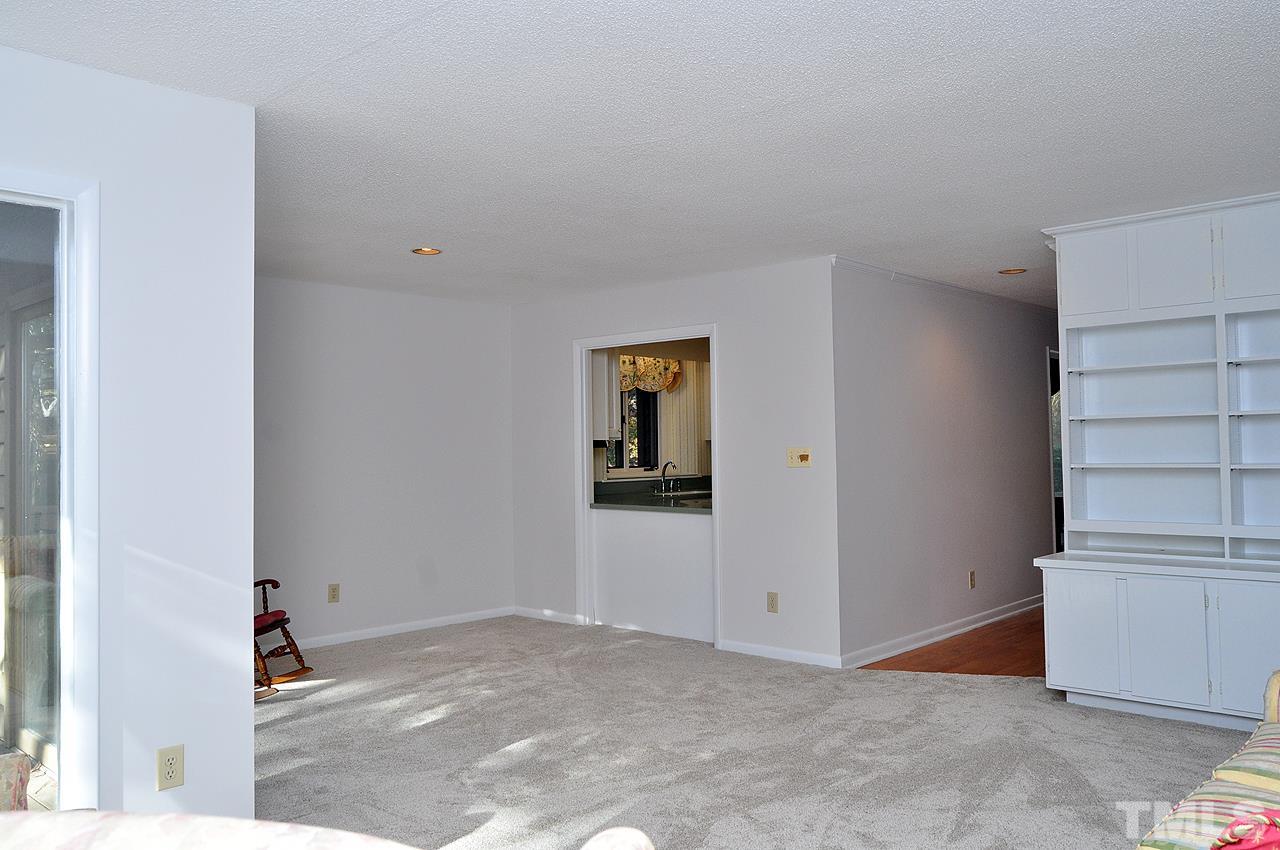 6 Pinnacle Road Durham, NC 27705 - Photo 10 of 24 a view of a livingroom with an empty space and a empty space