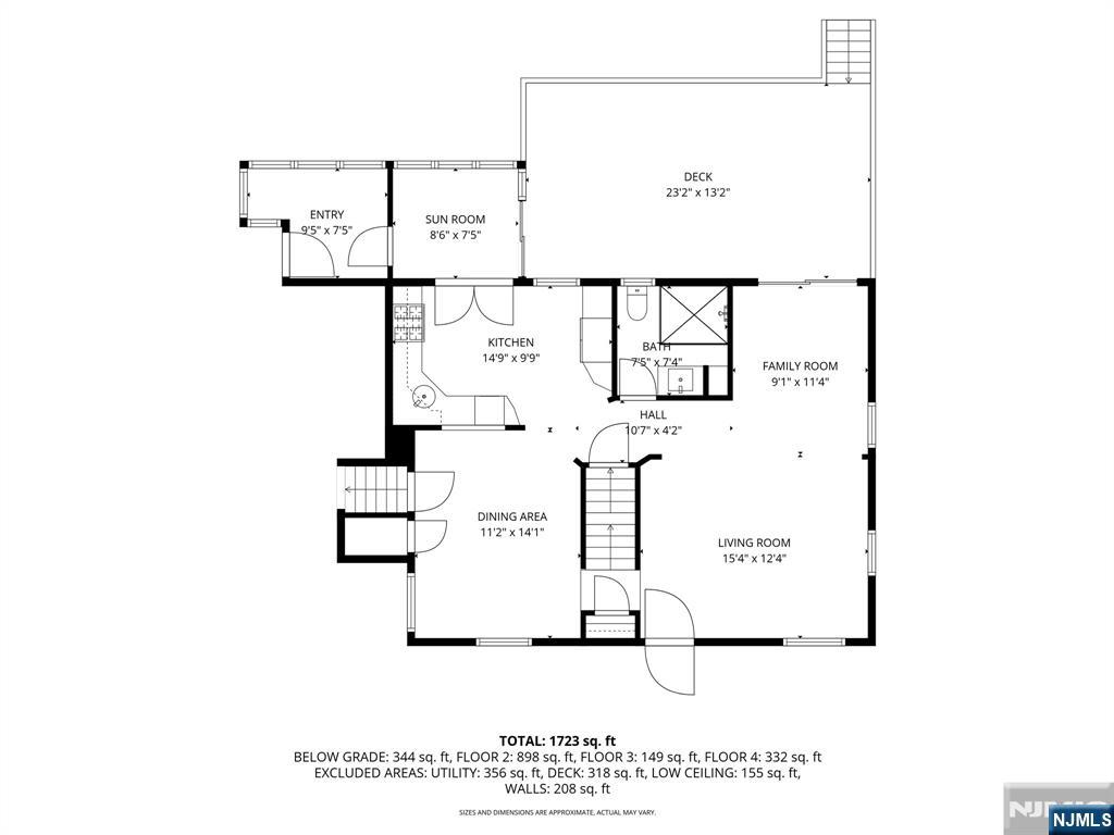 124 Hazley Avenue Rochelle Park, NJ 07662 - Photo 30 of 33 a picture of a floor plan
