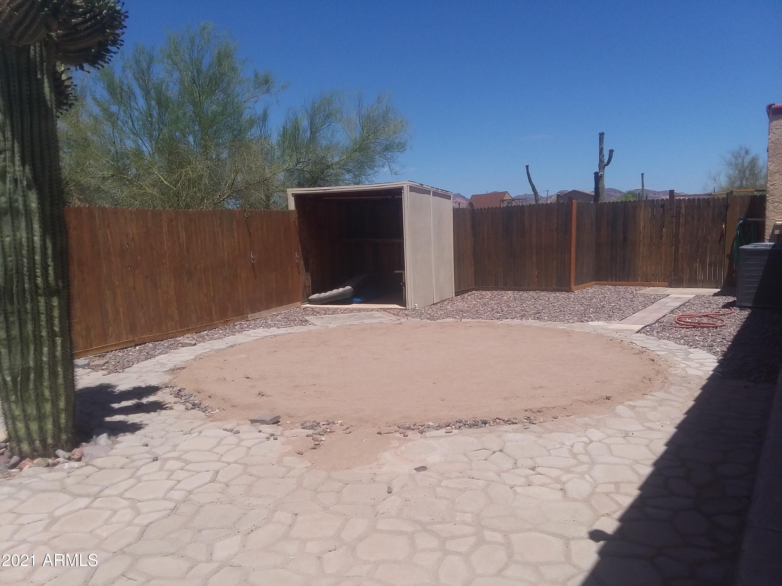 1244 North Boyd Road Apache Junction, AZ 85119 - Photo 12 of 36 Boyd back yard