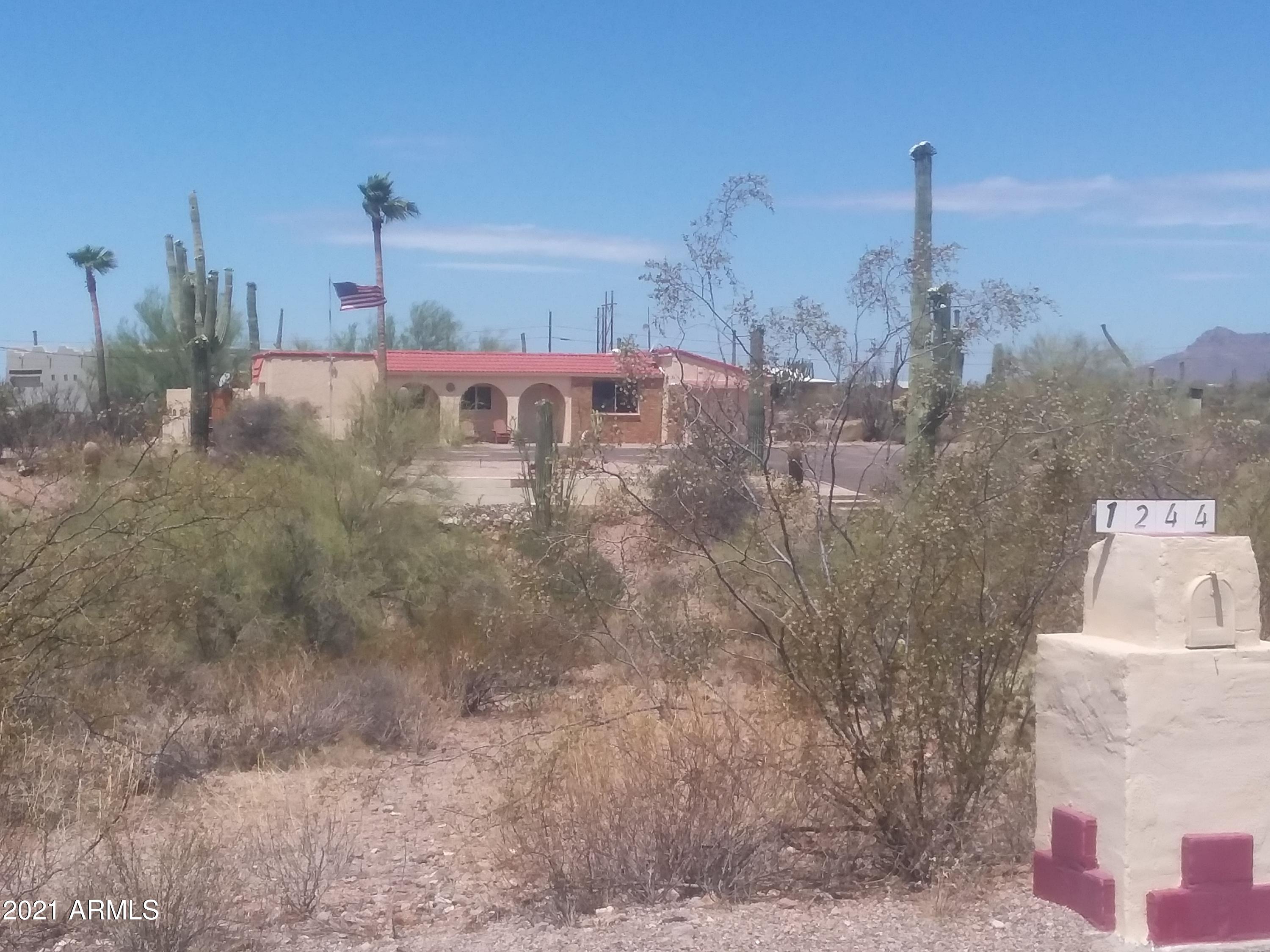 1244 North Boyd Road Apache Junction, AZ 85119 - Photo 3 of 36 Boyd house with mailbox