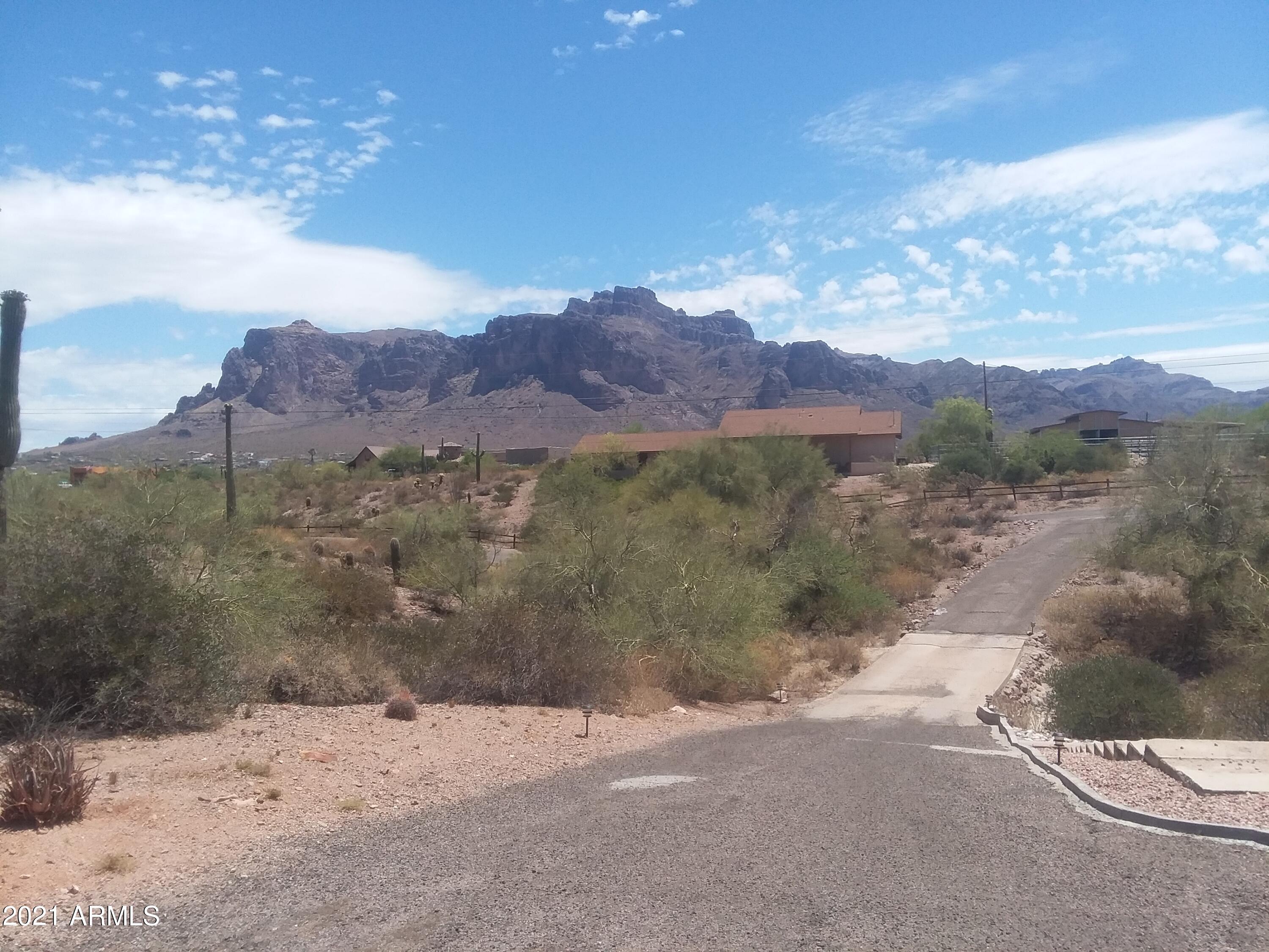 1244 North Boyd Road Apache Junction, AZ 85119 - Photo 6 of 36 Boyd drive toward mountain