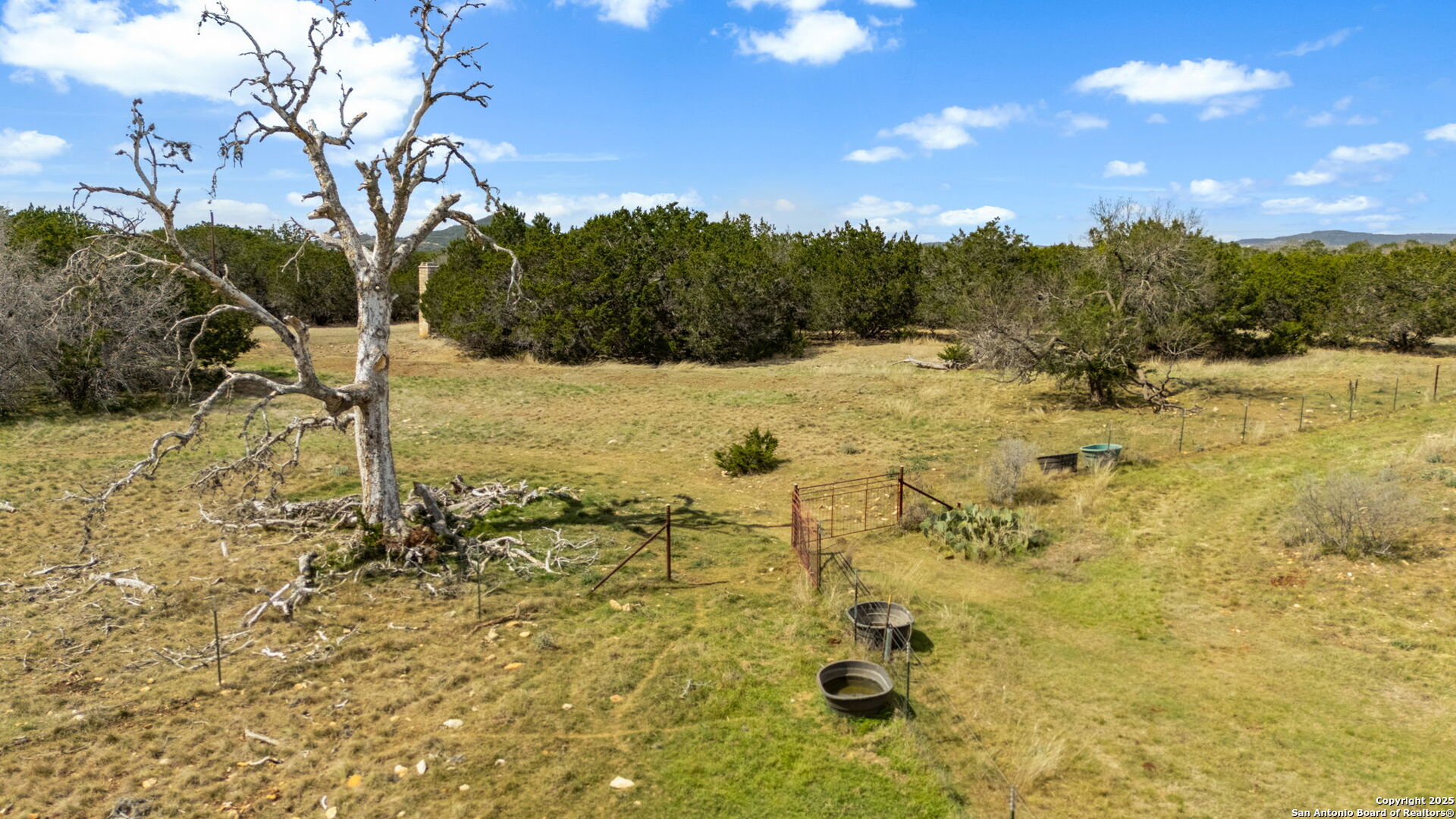 3584 Privilege Creek Road Pipe Creek, TX 78063 - Photo 40 of 66 a view of yard covered with snow