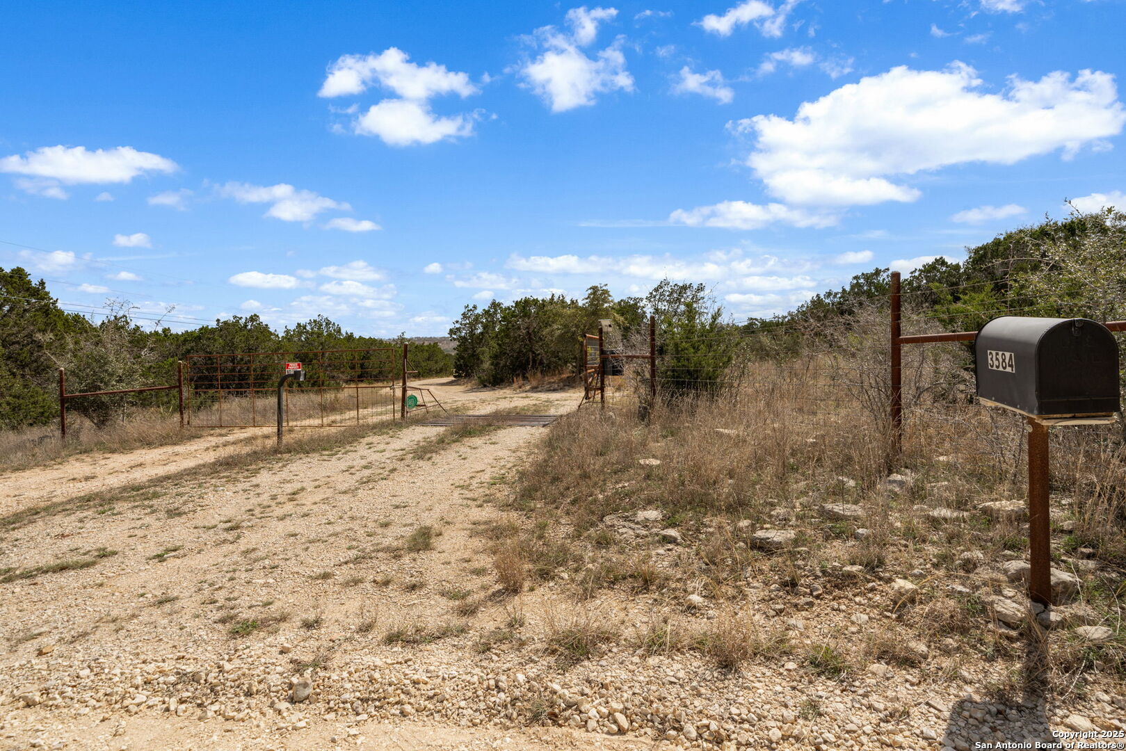 3584 Privilege Creek Road Pipe Creek, TX 78063 - Photo 65 of 66 a view of a yard with a tree