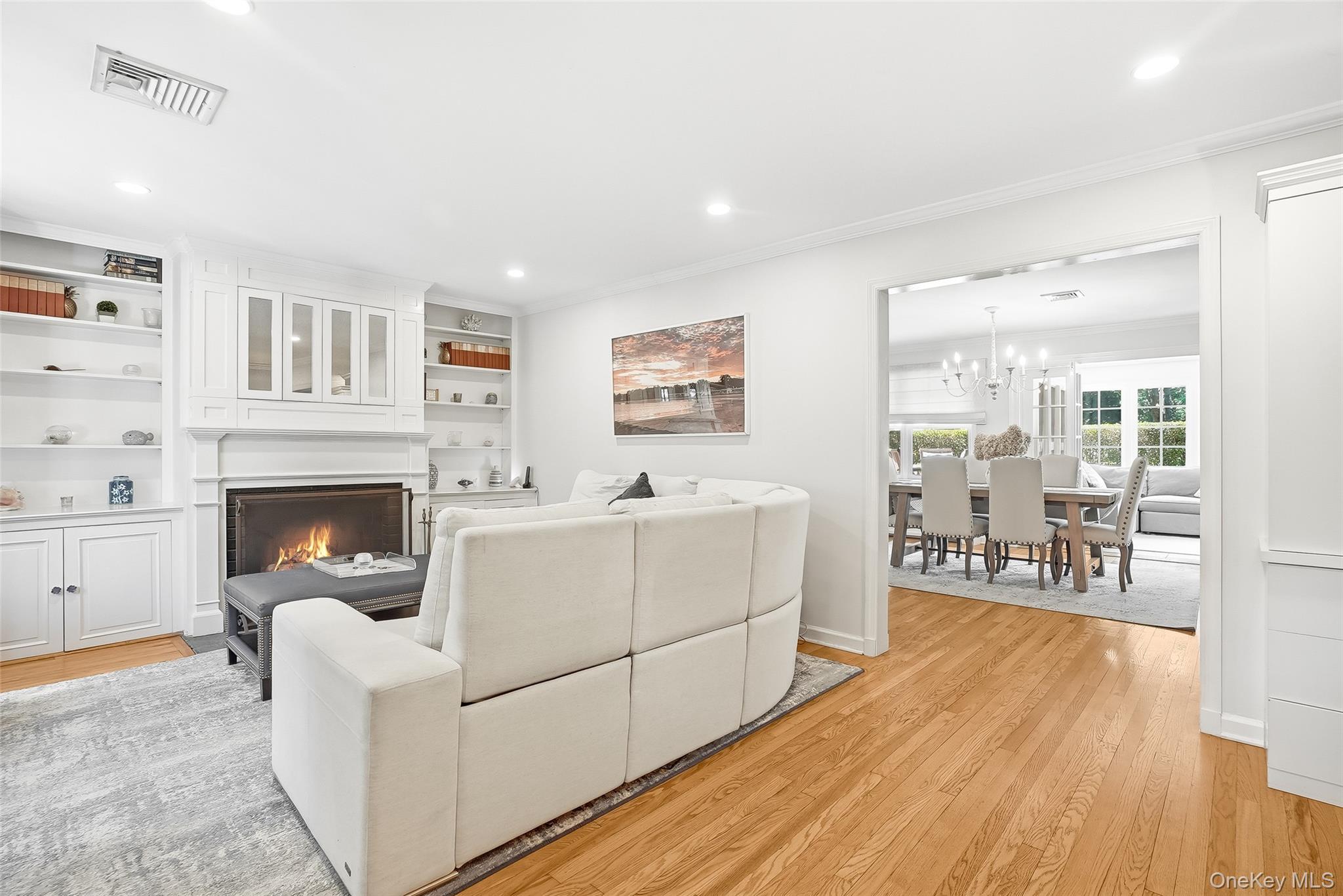 5 Mayfield Street Rye, NY 10580 - Photo 5 of 35 Living Room seamlessly flows into the Dining Room
