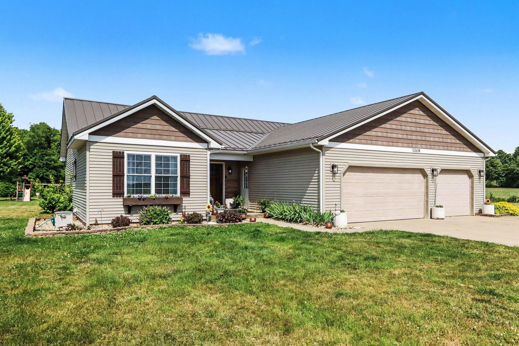 52638 Oak Plains Road Marcellus, MI 49067 - Photo 1 of 35 Front Side of House