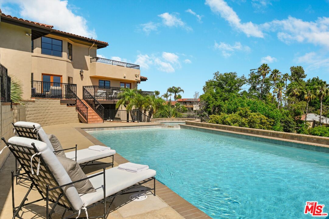 1405 Mayapan Road La Habra Heights, CA 90631 - Photo 44 of 54 a view of outdoor space yard deck patio and fire pit