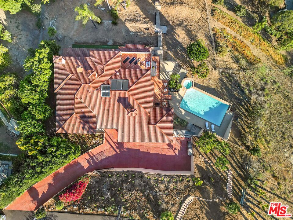 1405 Mayapan Road La Habra Heights, CA 90631 - Photo 51 of 54 an aerial view of a house