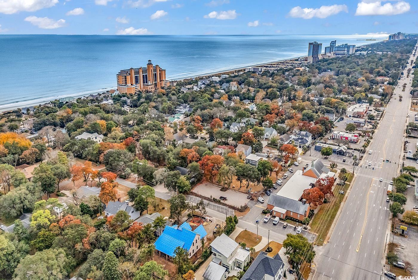 406 63rd Avenue North Myrtle Beach, SC 29572 - Photo 11 of 17 Aerial view of a large body of water