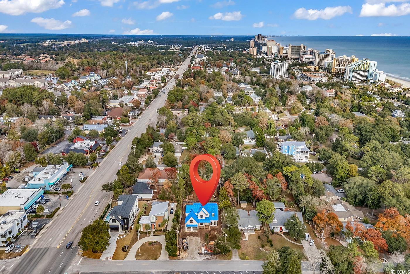 406 63rd Avenue North Myrtle Beach, SC 29572 - Photo 8 of 17 View of urban area with a nearby body of water