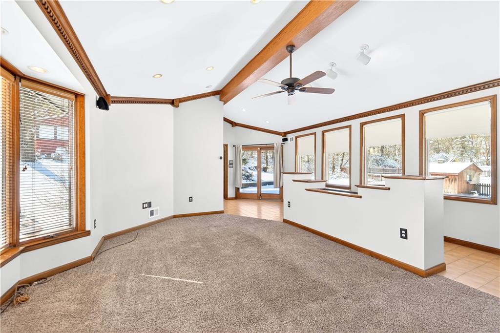 16 Ridgewood Drive McDonald, PA 15057 - Photo 18 of 47 a view of an empty room with a window