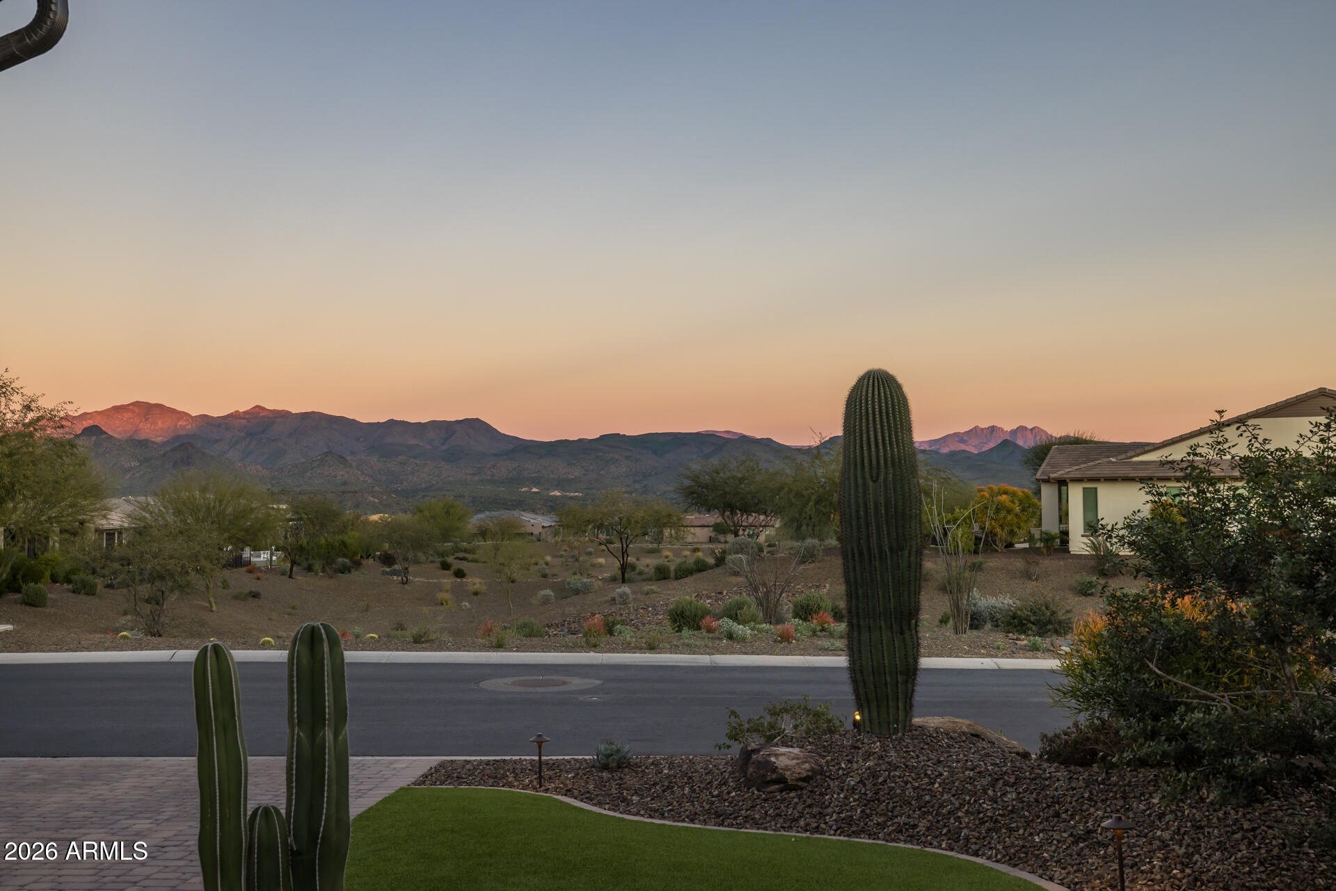 29612 North El Pueblo Boulevard Rio Verde, AZ 85263 - Photo 16 of 90 80) FRONT YARD VIEW