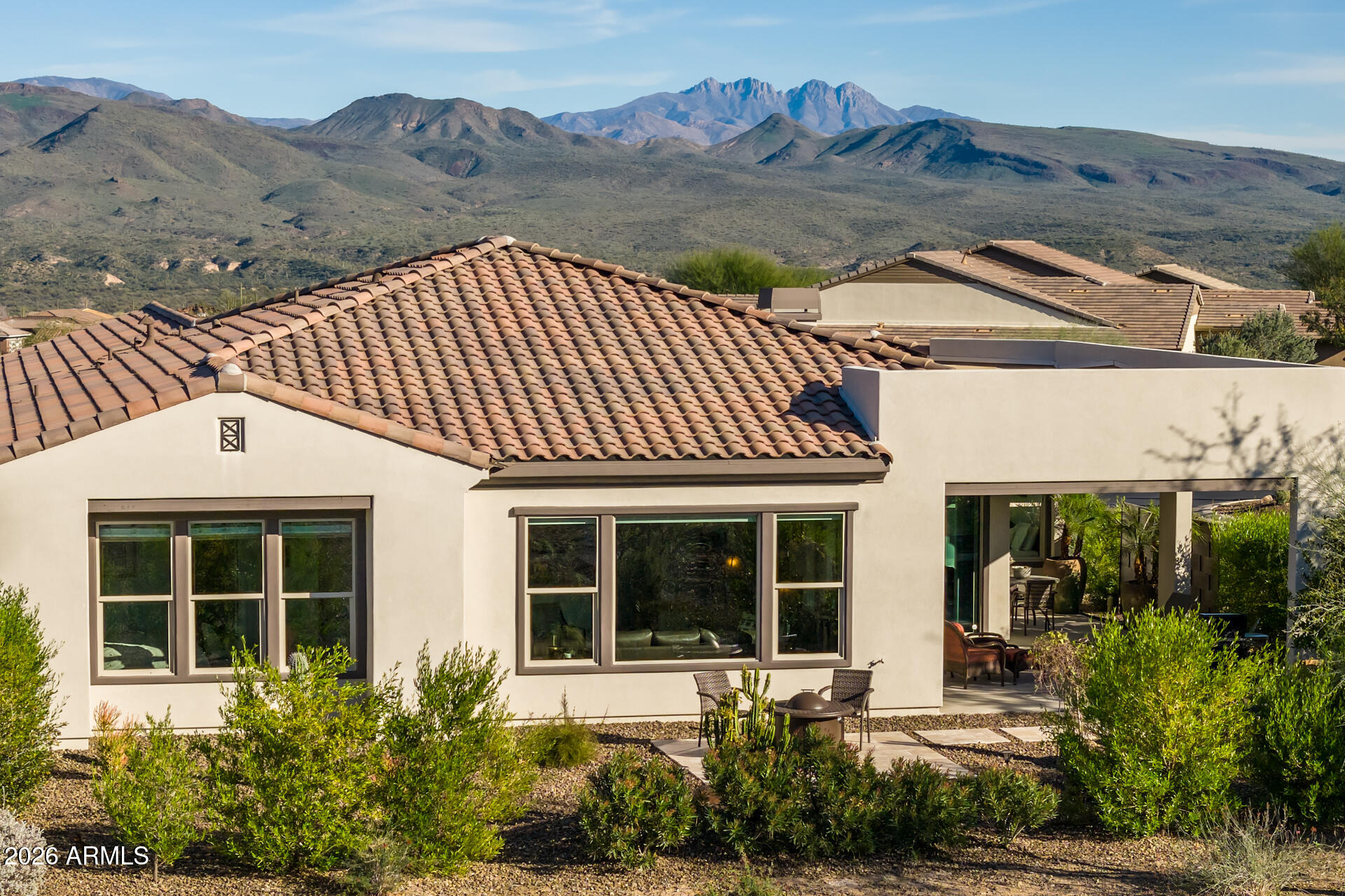 29612 North El Pueblo Boulevard Rio Verde, AZ 85263 - Photo 46 of 90 68) BACK OF HOME