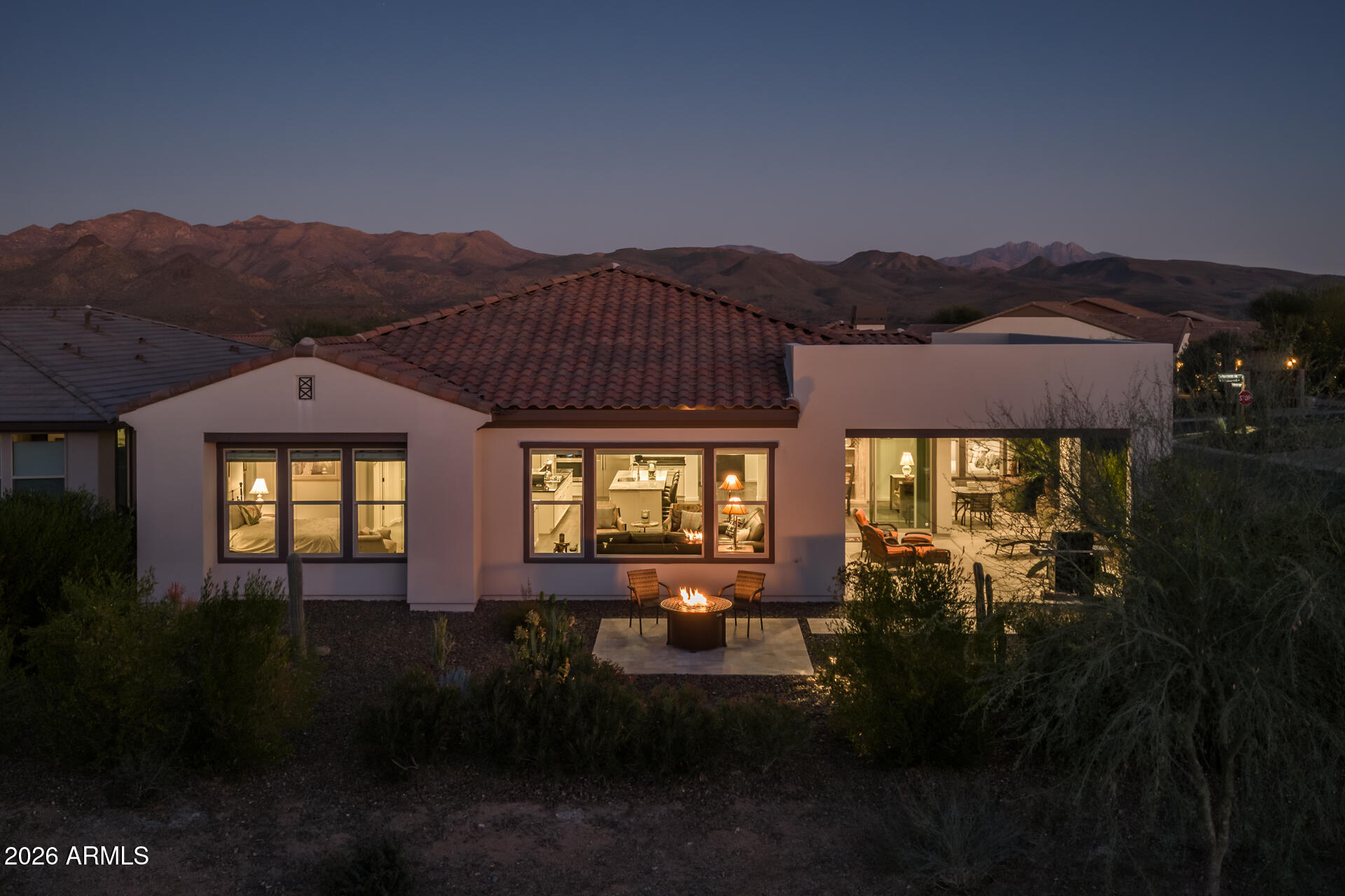 29612 North El Pueblo Boulevard Rio Verde, AZ 85263 - Photo 47 of 90 52) BACK OF HOME