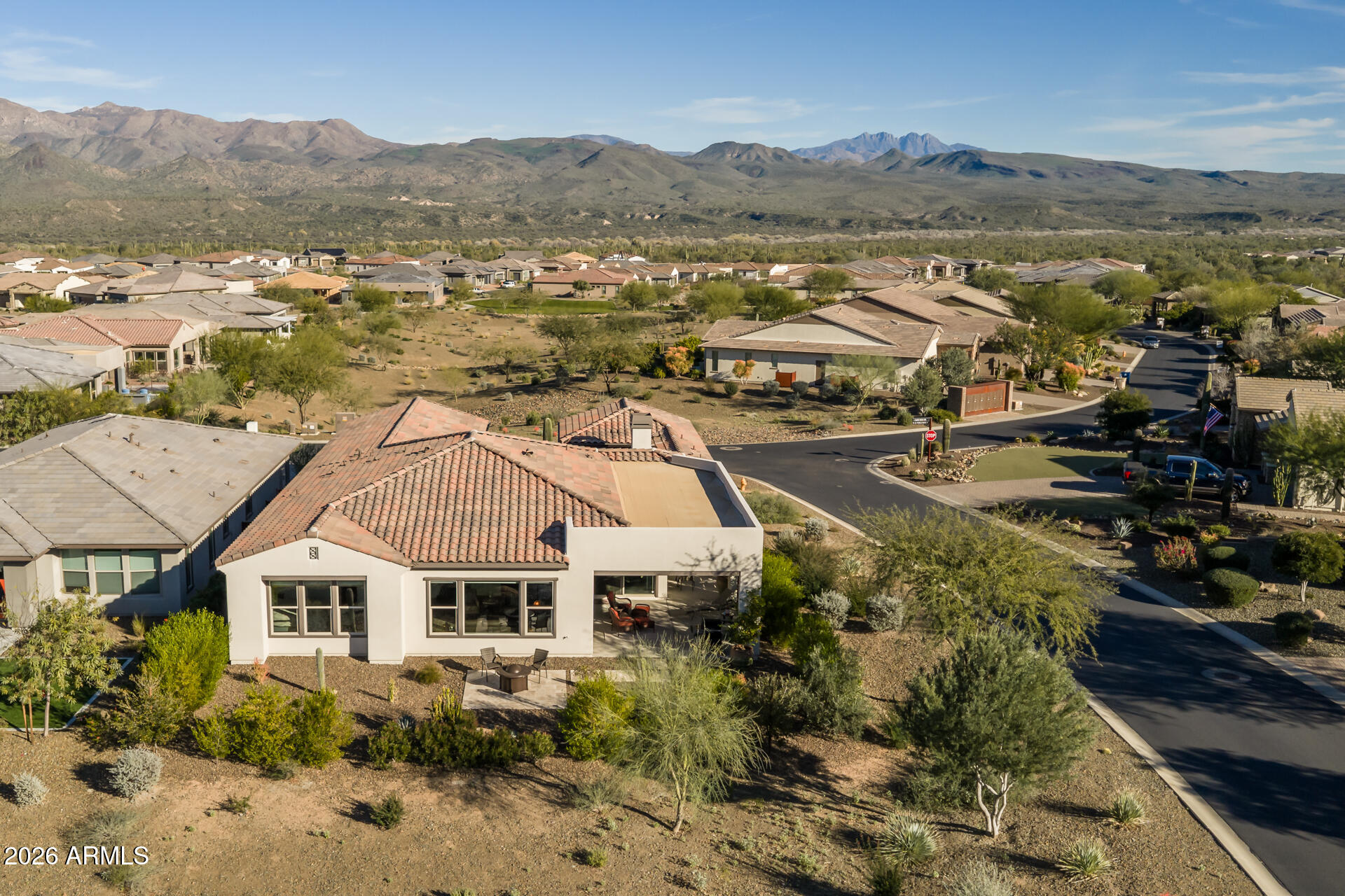29612 North El Pueblo Boulevard Rio Verde, AZ 85263 - Photo 52 of 90 64) BACK OF HOME