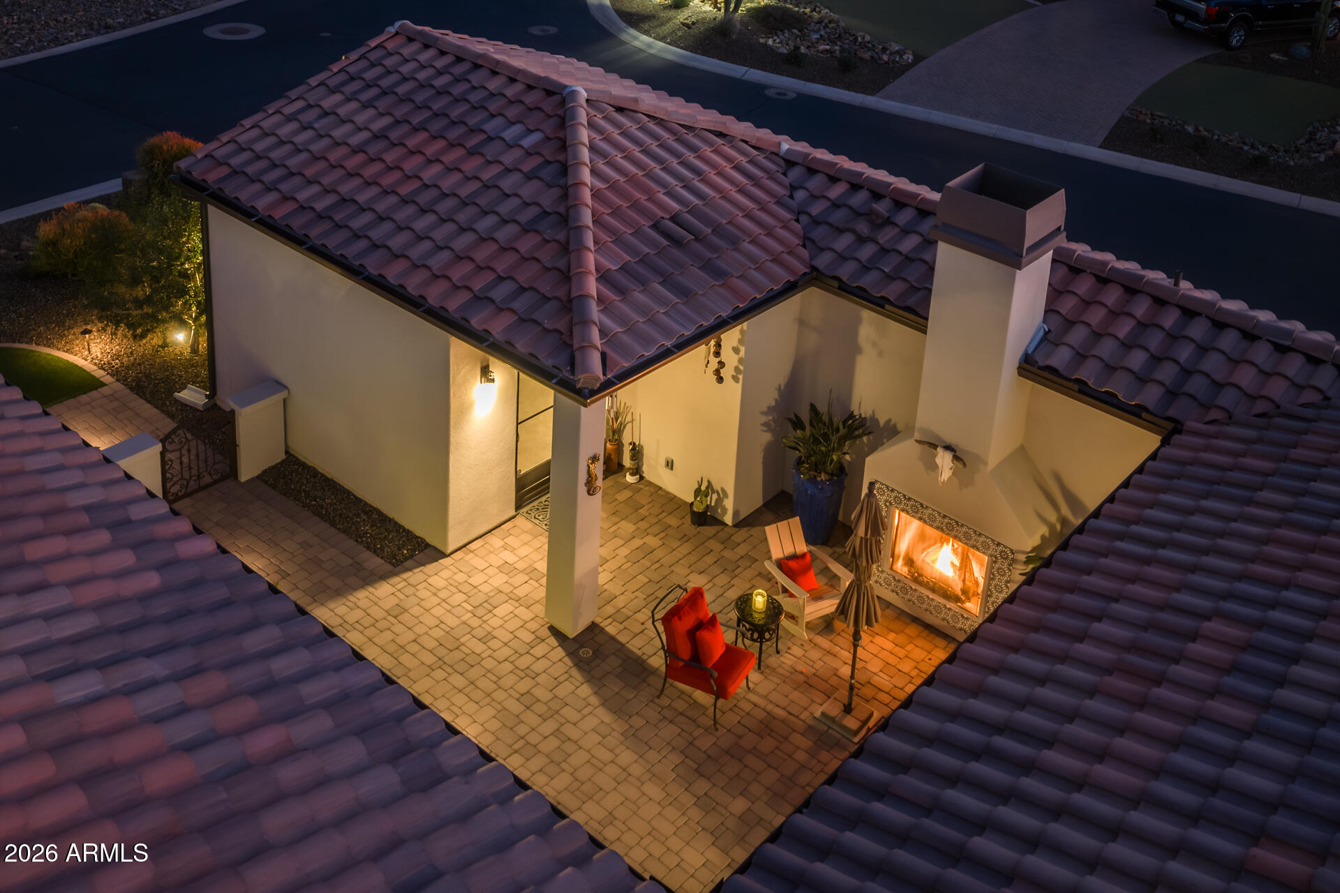 29612 North El Pueblo Boulevard Rio Verde, AZ 85263 - Photo 8 of 90 8) FRONT COURTYARD