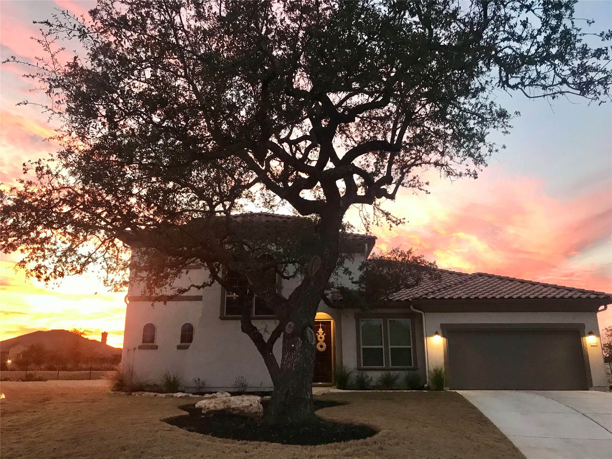 2609 Antalya Loop Leander, TX 78641 - Photo 36 of 40 Sunset from front of home.