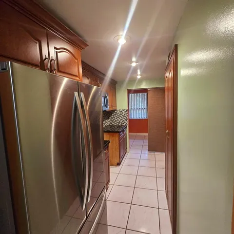 a view of a livingroom with a bathroom