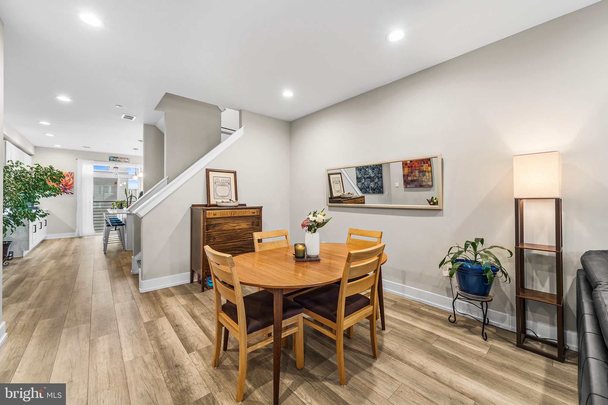 4736 Sheldon Street Philadelphia, PA 19127 - Photo 15 of 37 a view of a dining room with furniture and wooden floor
