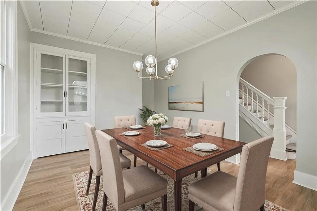 848 Ohio Avenue Monaca, PA 15061 - Photo 6 of 24 a view of a dining room with furniture and wooden floor