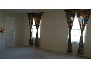 a open hall with a window