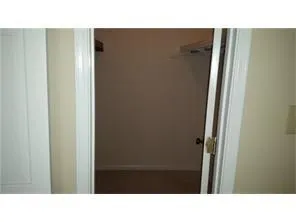 a open hall with a bench