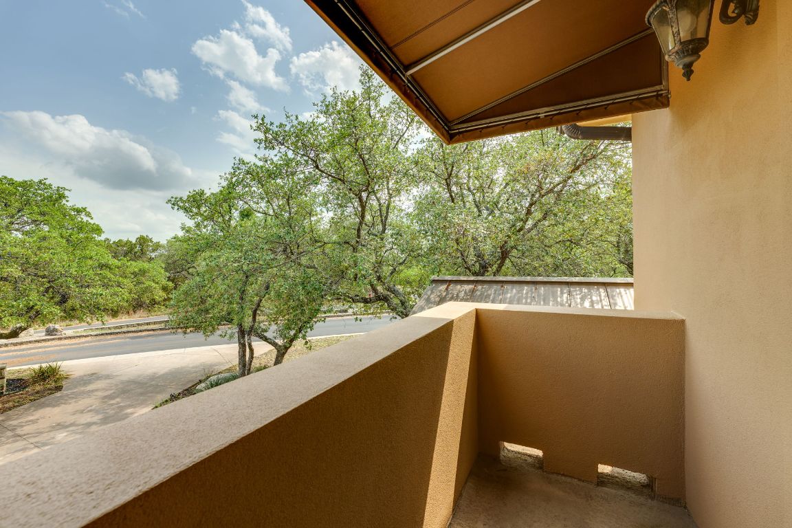 600 Mountain Dew Road Horseshoe Bay, TX 78657 - Photo 31 of 38 a view of a balcony with an outdoor space