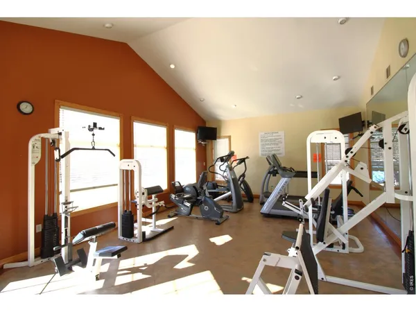 a view of wooden floor
