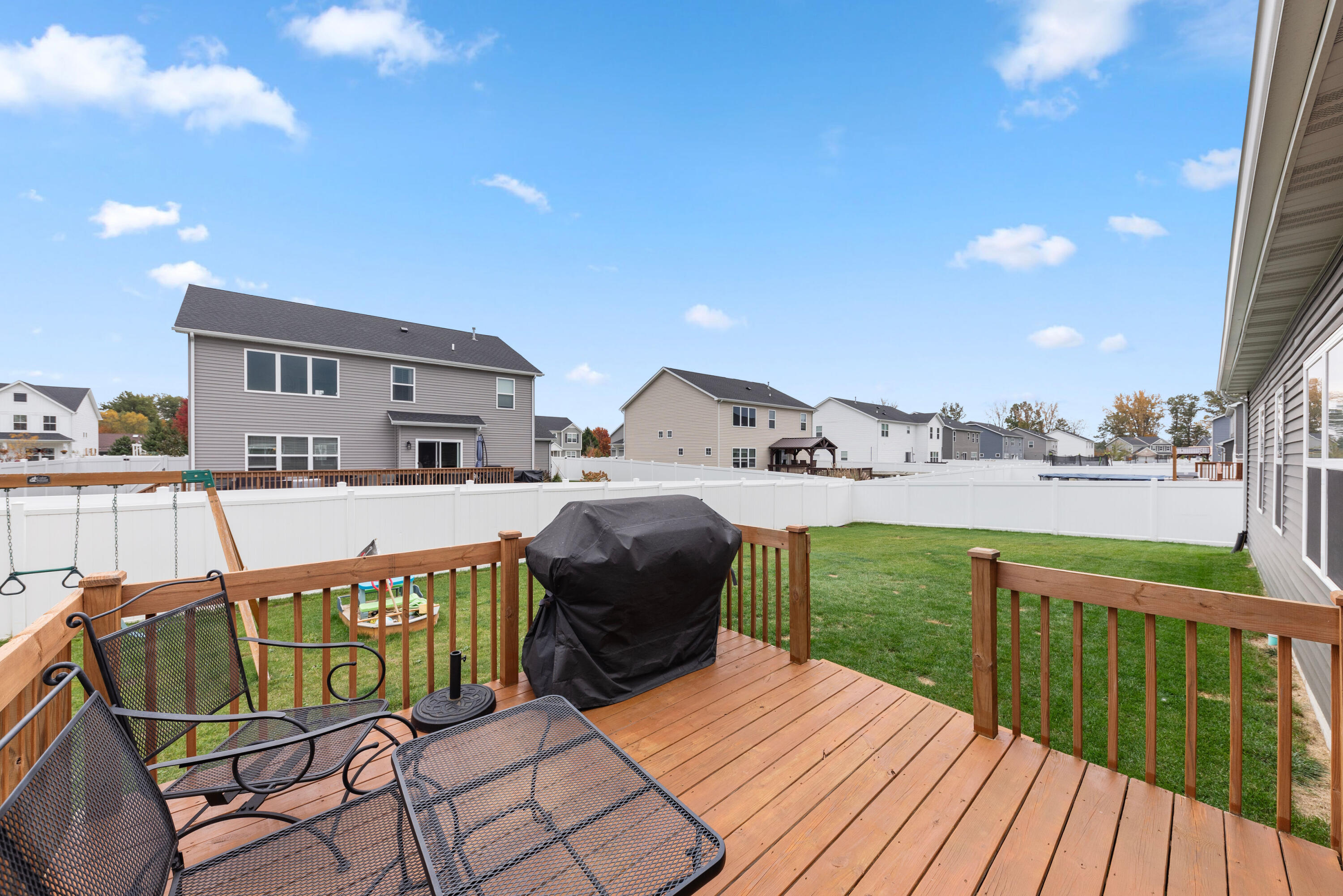 2451 Ritter Street Chesterton, IN 46304 - Photo 16 of 18 a view of balcony with furniture