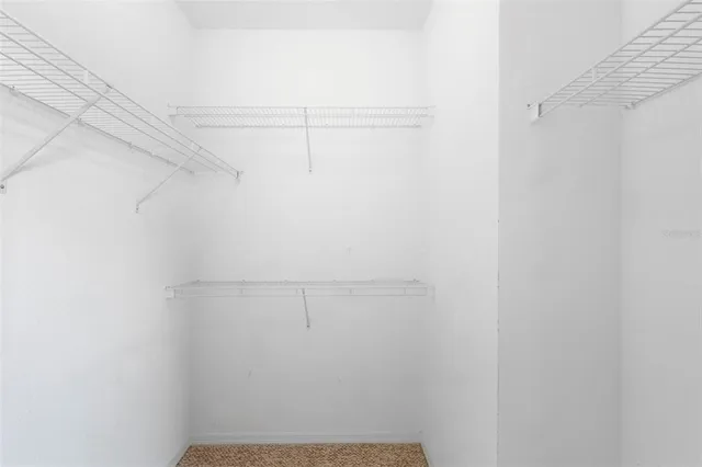 a view of a small space