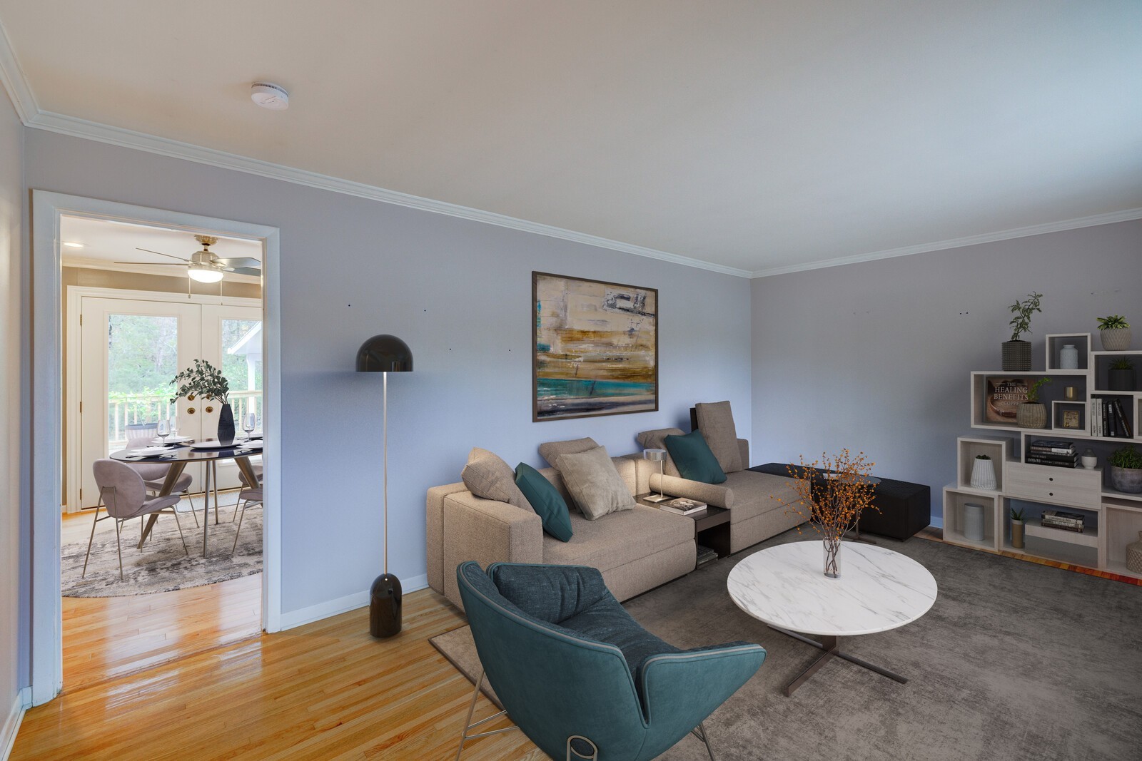 5075 Kittrell Road Nashville, TN 37221 - Photo 8 of 48 Virtually Staged Upon entering, you step into the living room