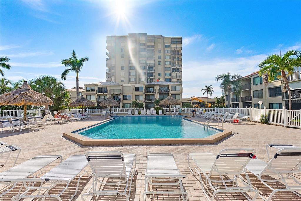 6322 Palma Del Mar Boulevard South, Unit 209 St. Petersburg, FL 33715 - Photo 39 of 42 a view of a swimming pool