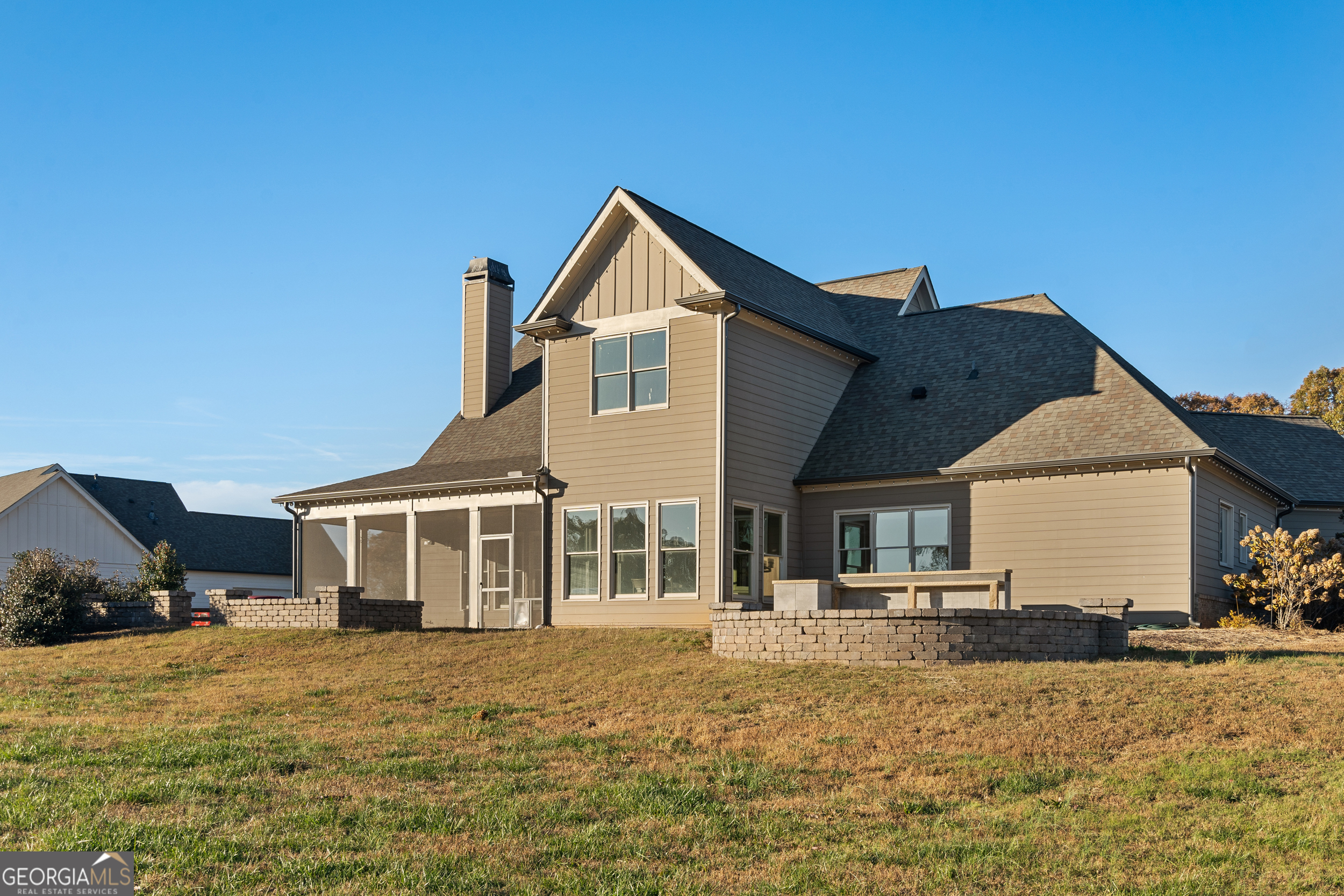 652 Meadow Run Court Clarkesville, GA 30523 - Photo 46 of 61 a front view of a house with a yard