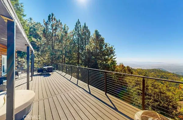 a view of balcony and deck