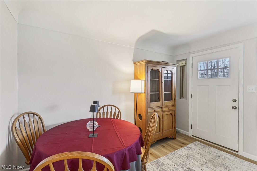 34825 Aurora Road Solon, OH 44139 - Photo 4 of 13 Dining room with light wood-type flooring and baseboards