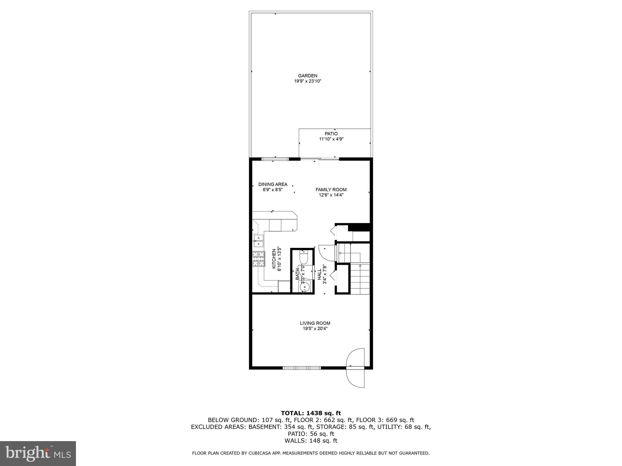 1964 East Oak Road, Unit K4 Vineland, NJ 08361 - Photo 24 of 25 a picture of a floor plan
