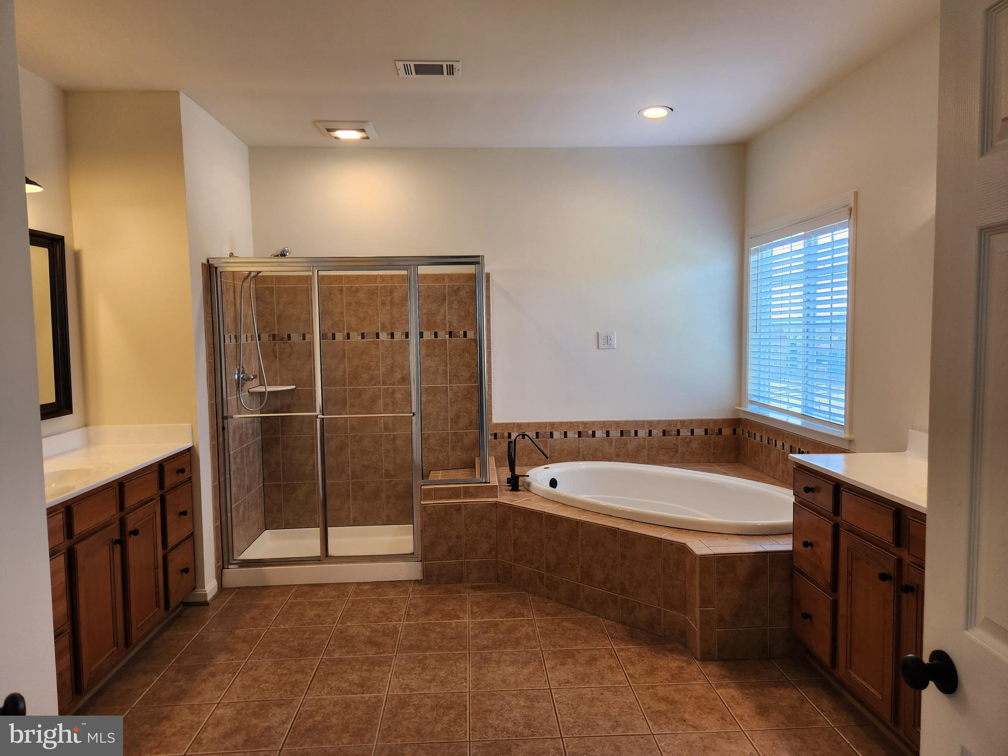 15117 Montanus Drive Culpeper, VA 22701 - Photo 16 of 27 a bathroom with a tub a sink and shower