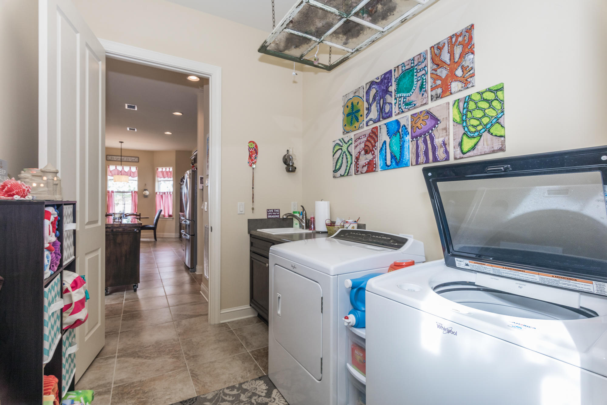 331 Brushed Dunes Circle Freeport, FL 32439 - Photo 49 of 60 a utility room with dryer and washer