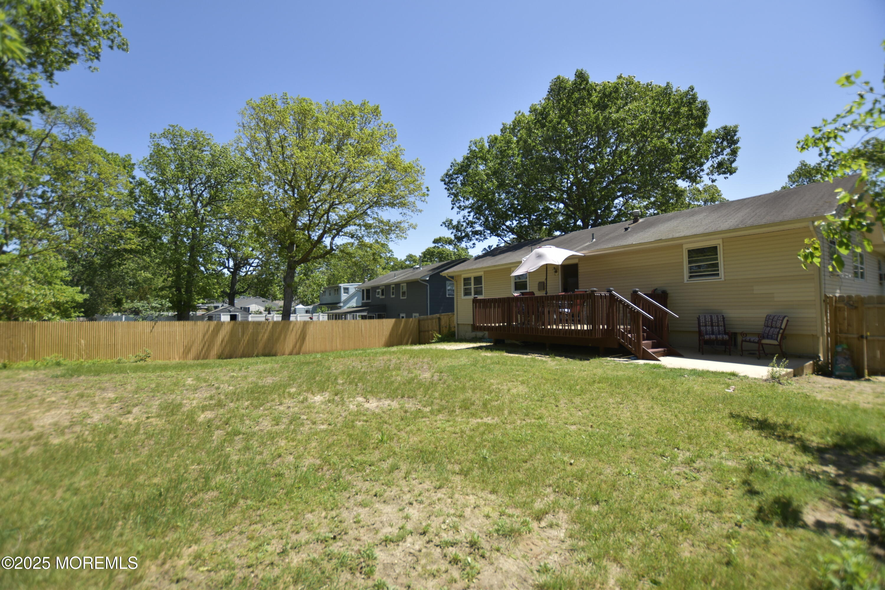 1595 Forge Pond Road Brick, NJ 08724 - Photo 34 of 35 a view of a house with a backyard