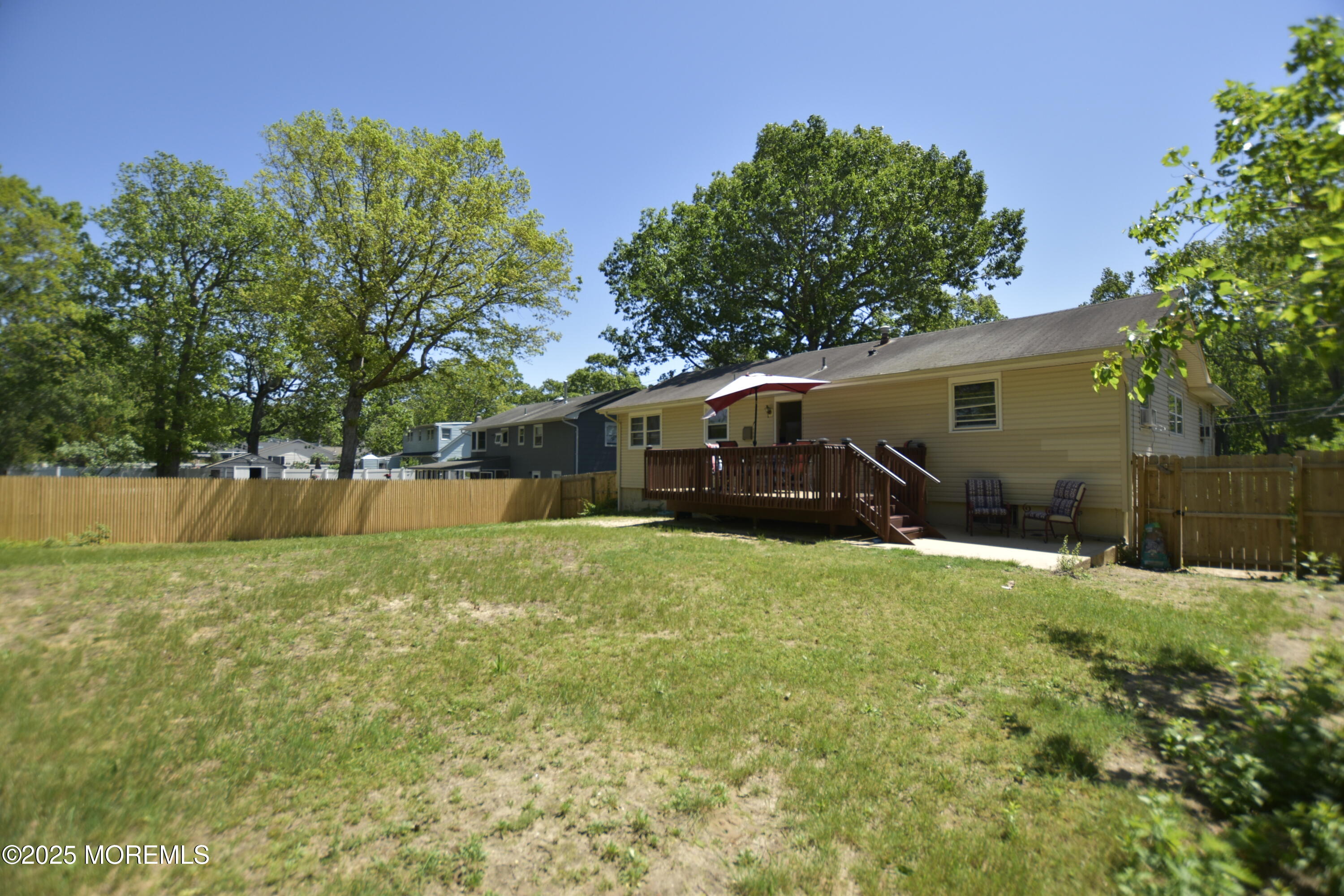 1595 Forge Pond Road Brick, NJ 08724 - Photo 35 of 35 a view of a back yard of the house
