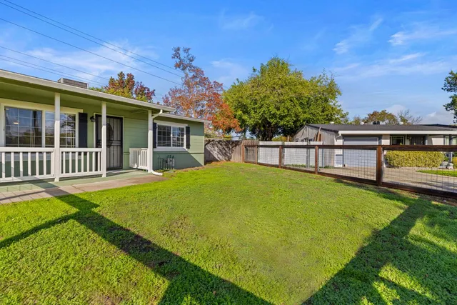 a view of front door