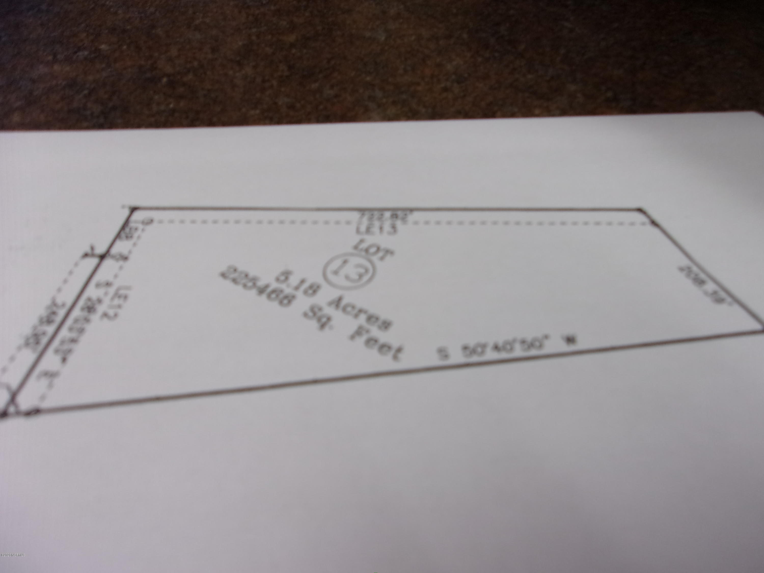 13 Crestline Road Laurinburg, NC 28352 - Photo 1 of 1 Map Showing Lot