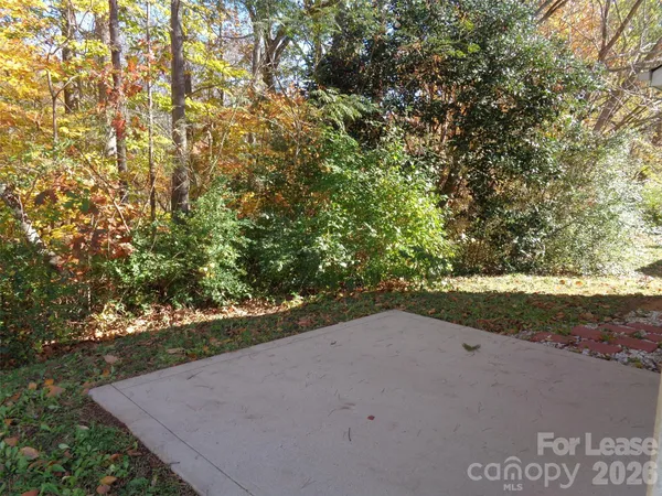 a view of open space and mountain view