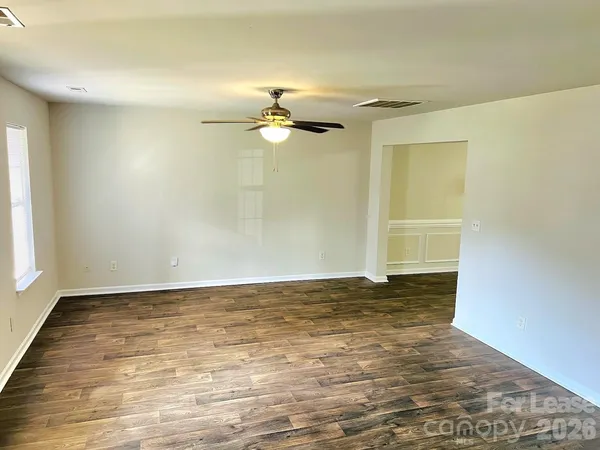 wooden floor in an empty room