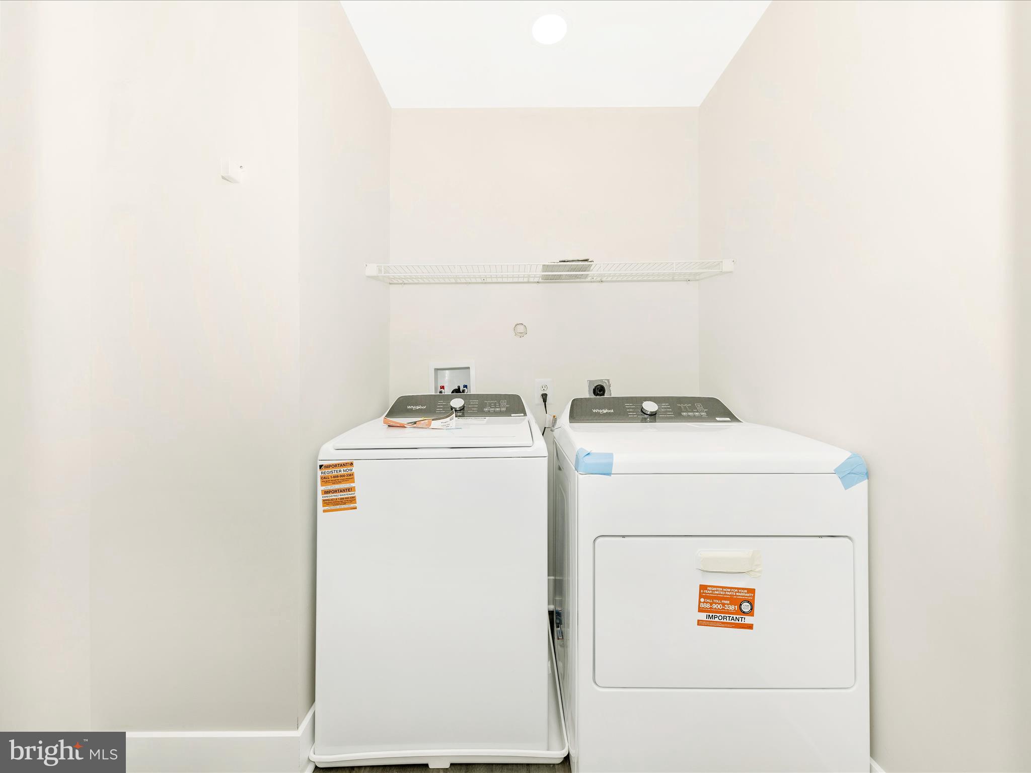 2621 Bear Den Road Frederick, MD 21701 - Photo 40 of 77 a utility room with dryer and washer