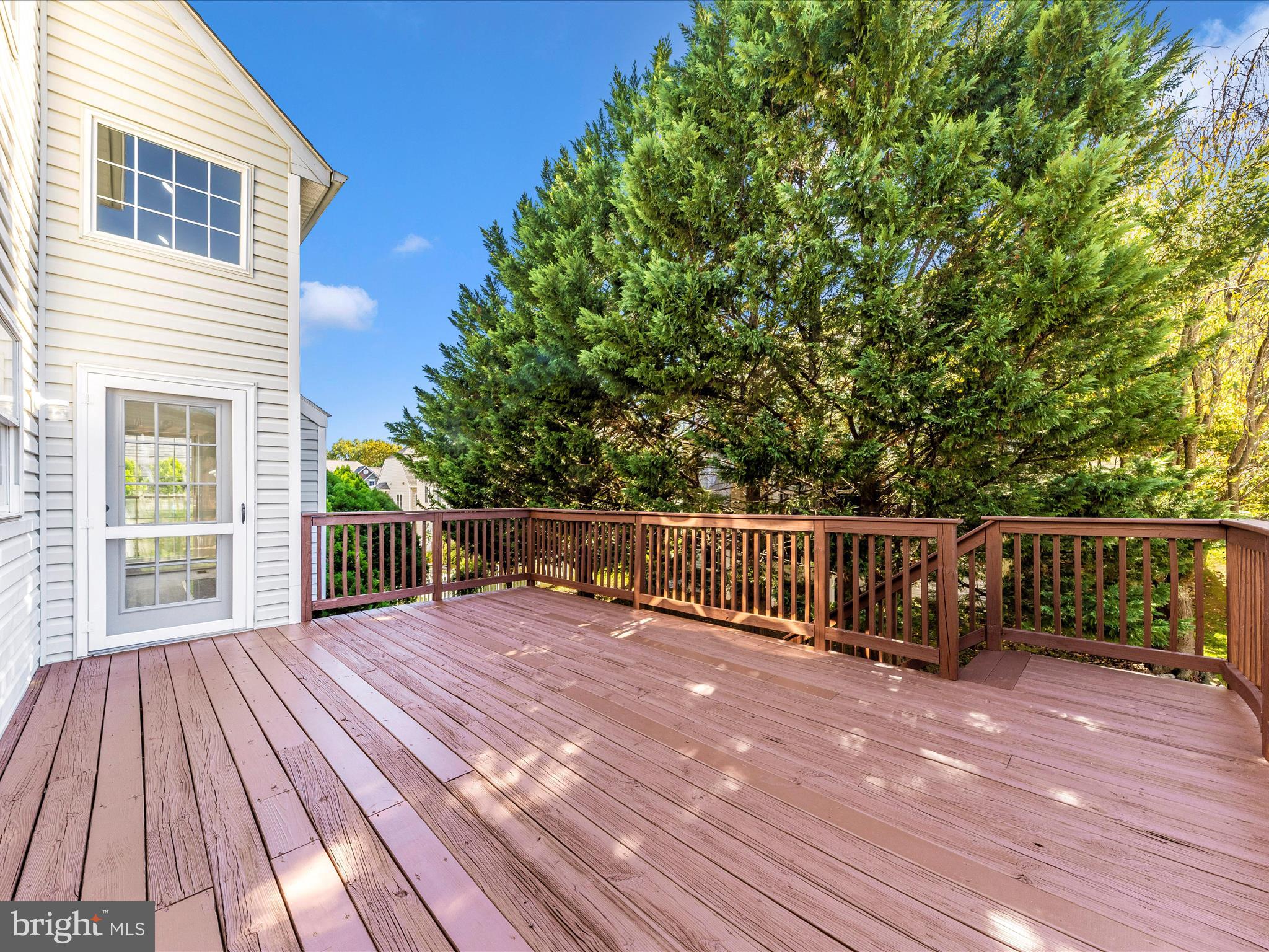 2621 Bear Den Road Frederick, MD 21701 - Photo 60 of 77 a view of balcony with wooden floor and fence